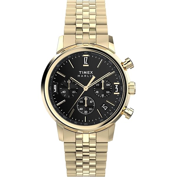 TIMEX タイメックス　マーリン　クロノ Amazon | Timex メンズ マーリン クォーツ クロノグラフ 40mm
